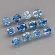 Eye catching! 2.04ct top denim blue Sapphire set!