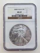 2008 American Silver Eagle, NGC MS69