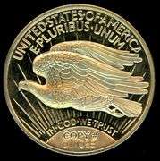 1 Troy Ounce .999 Silver St. Gaudens Round