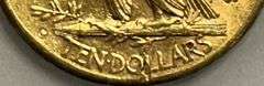 1910-S $10 Indian Head Gold Eagle San Francisco Mint Classic Pre 1933 U.S. Gold Coin