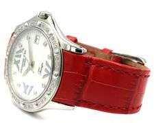 Raymond Weil Tango pearl diamond dial and bezel watch