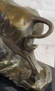 Bull Money wealth Bronze Figure