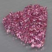 Rare! Heated only! 3.01ct pink Sapphire set