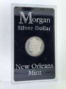 1883-O Morgan Silver Dollar, Plastic Case