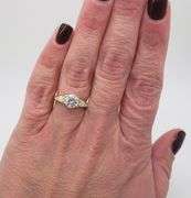 GIA Certified 1.35CTW Earth Mined Diamond Ring in 18k