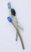 Swarovski Large Crystal Flower Pin