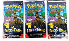 9 Pokémon 2024 Sealed Trick or Trade Packs