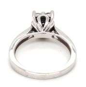 Sparkling 14K WG 5 Diamond Cluster