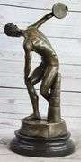 Discus Thrower Bronze Sculpture