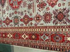 Magnificent Super Kazak Rug 8.1x10.4