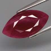 Stylish 3.33ct marquise cut pigeon's blood Burmese Ruby!!!