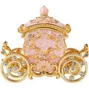 Jewelry Carriage Trinket with Rhinestones
