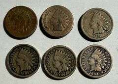 1859-1864 CN Indian Cents Complete