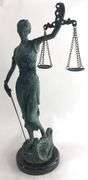 Blind Justice Bronze Sculpture