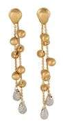 Marco Bicego Siviglia 0.60ctw Diamond Double Strand Dangle Earrings in 18K