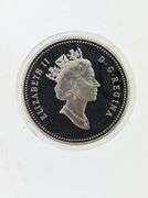 1991 Proof Silver Frontenac Dollar, OGP