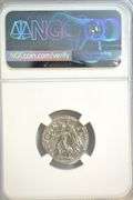 Original Roman Silver Denarius of Emperor Severus Alexander, 222-235 AD. NGC XF