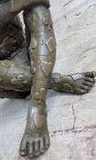 Man with Poker Outfit Bronze Sculpture