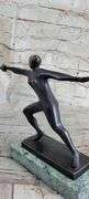 Brown Patina Bronze Statue