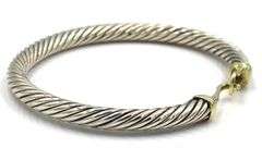David Yurman Cable classic buckle bracelet
