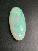 NATURAL OPAL- LOOSE- 17.54 CARAT. OVAL CABOCHON CUT