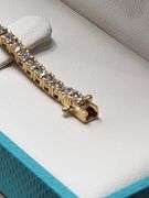 14k Gold Certified Lab Diamond Bracelet