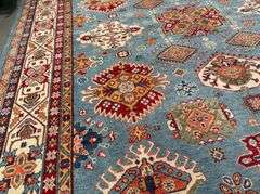Exquisite Fine Kazak Rug 8.1x10.1