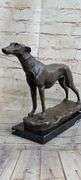 Greyhound Family Dog Bronze Sculpture