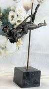 Lovely Bronze Statue