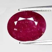 Collectors 4.45ct pigeons blood red Burmese Ruby! Heated only!