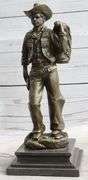 Classic Cowboy Bronze Sculpture