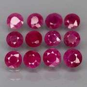 Deep violet red! 5.43 carats of REAL Burmese Rubies!