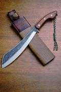 Machete with Wooden Sheath