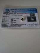 Certified Yellow Gold Blue Lab Diamond Pendant