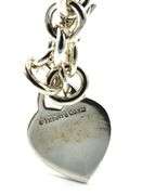 Tiffany & Co heart tag charm bracelet