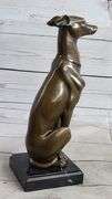 Hound Dog Bronze Sculpture