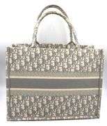 Christian Dior Canvas book tote