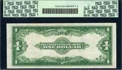 1923 Fr. 238 $1 Silver Certificate – Woods / White – PCGS Currency Choice About New 58 PPQ – Large S