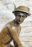 Mercury Classic Roman Myth Bronze Sculpture