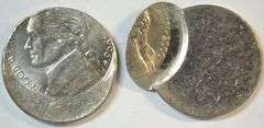 Impressive 1996-P & 2000-D Off-Center Jefferson Nickel Errors