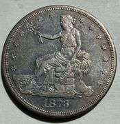 1873 S Trade Dollar