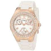 Invicta Angel Jellyfish Women's Multi-Function White Dial Rose Gold-Tone Crystal Watch