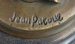 Young Woman with Long Jacket Bronze Sculpture