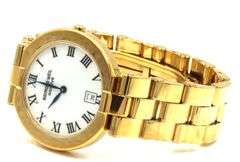 Raymond Weil gold tone Roman numeral watch
