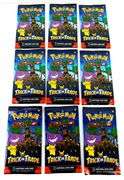 9 Pokémon 2024 Sealed Trick or Trade Packs