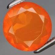 Rich and vibrant! At the same time! 1.53ct Fire Opal solitaire!