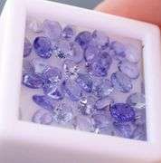 Heavy flashing! Untreated! 7.87ct oval cut Tanzanite set