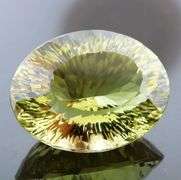 Non-stop flashing! Collectors sized 74.20ct brilliant lemon Citrine!