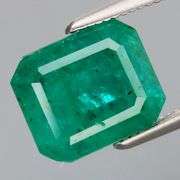Top green investment grade 4.03ct authentic Colombian Emerald