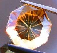 Amazing 13.52ct octagon cut Brazilian Imperial Topaz!